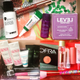 Top row: Birchbox. Bottom row, left to right: Glossybox, ipsy.